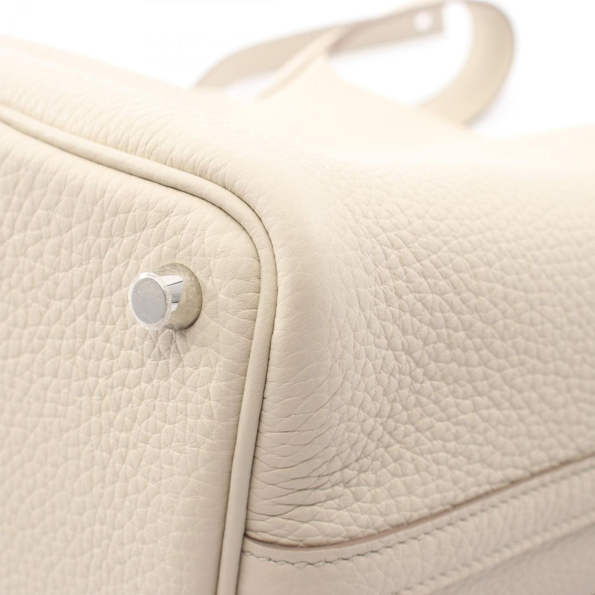 Hermes Handbag Picotin Lock PM Beton Leather — view 6