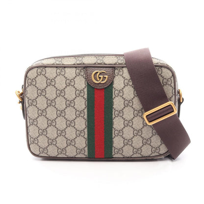 Gucci Shoulder Bag Ophidia GG Supreme Small Cross 2-Way Canvas Leather
