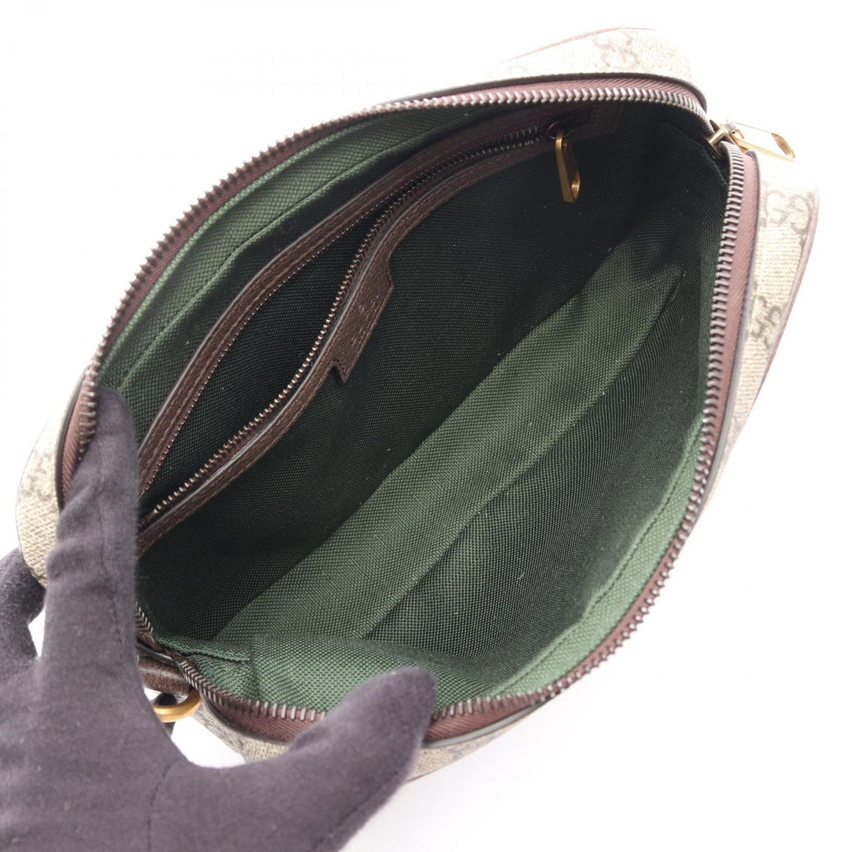 Gucci Shoulder Bag Ophidia GG Supreme Small Cross 2-Way Canvas Leather — view 3