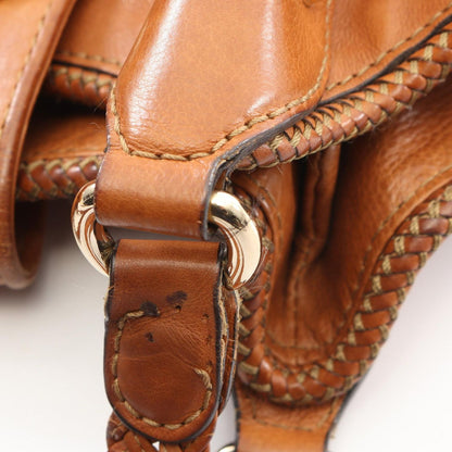 Gucci Shoulder Bag Marrakech Brown Leather — view 7