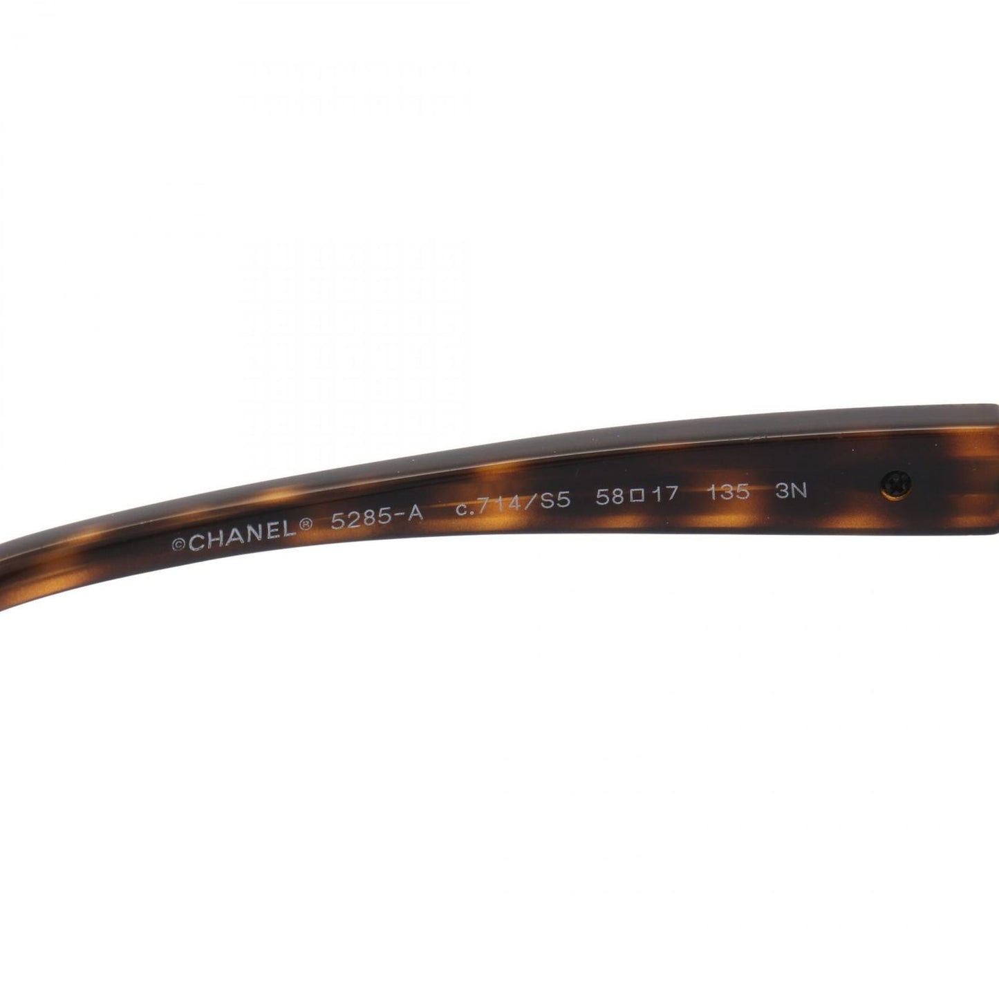 Chanel Sunglasses CC Logo Gradient Black Acetate Eyewear — view 4