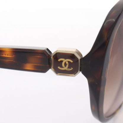 Chanel Sunglasses CC Logo Gradient Black Acetate Eyewear — view 6
