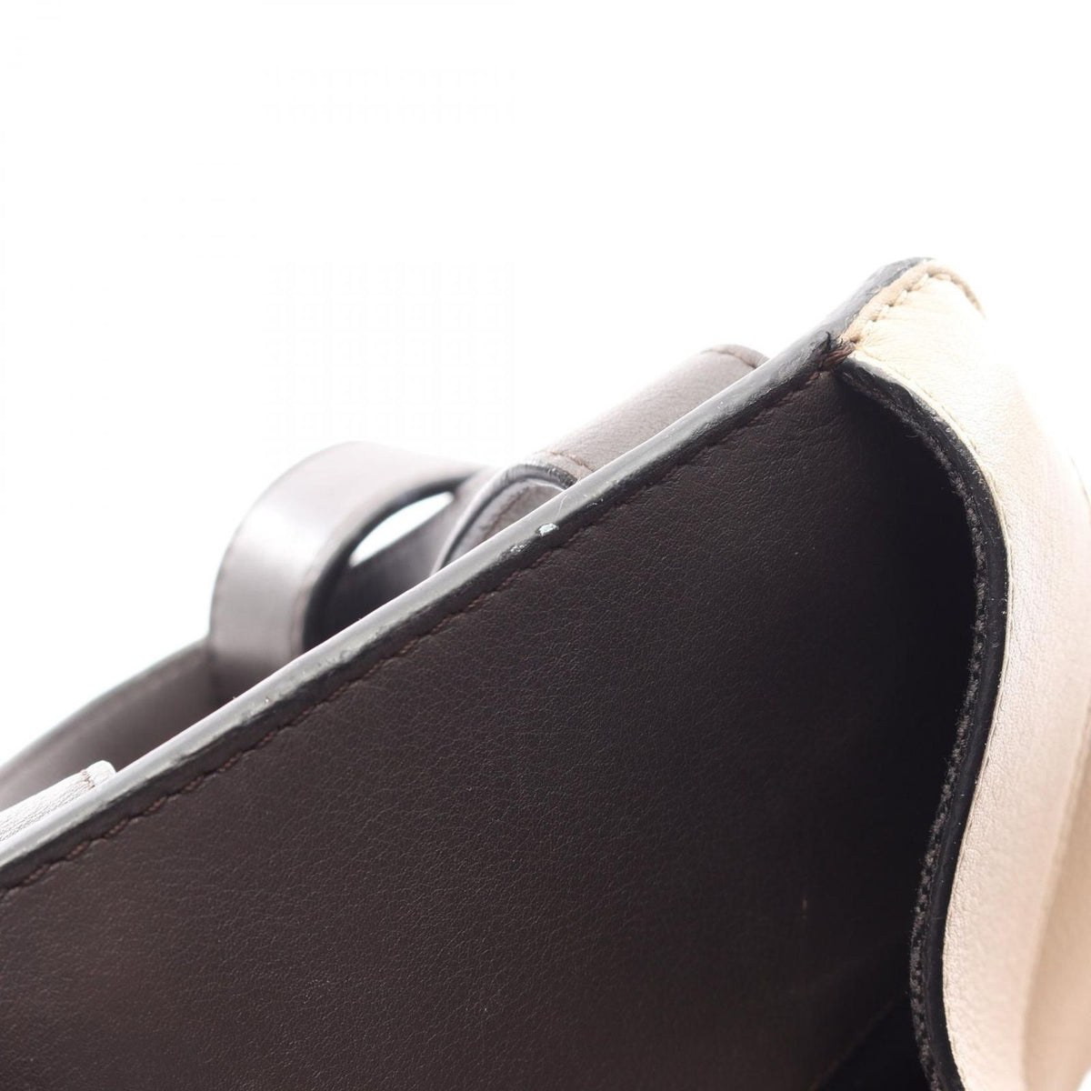 Loewe Handbag Hammock Medium 2-Way Mocha Brown Gray Beige Leather — view 8