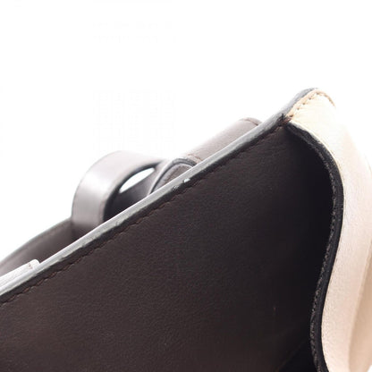 Loewe Handbag Hammock Medium 2-Way Mocha Brown Gray Beige Leather — view 8