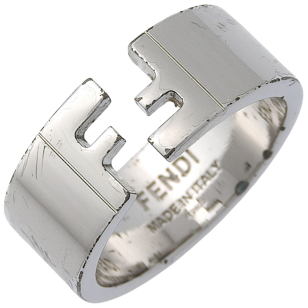 Fendi Logo Metal Ring