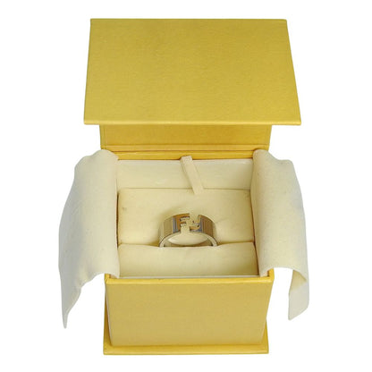 Fendi Logo Metal Ring — view 6