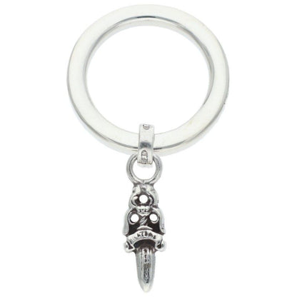 Chrome Hearts Ntfl Daga Motif Silver Ring — view 2