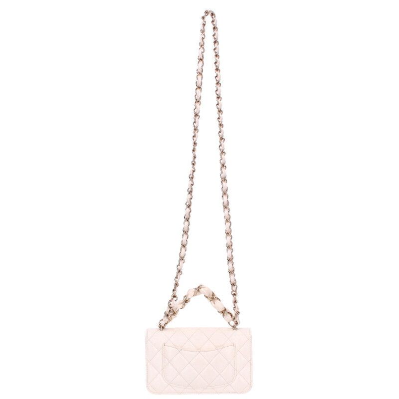 Chanel Quilted Lambskin Chain Shoulder Bag Mini — view 2