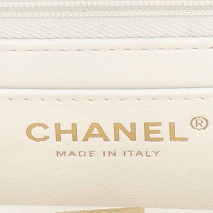 Chanel Quilted Lambskin Chain Shoulder Bag Mini — view 3