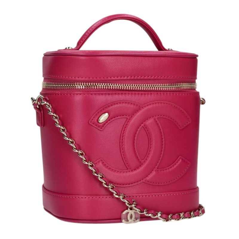Chanel Vanity 2-Way Chain Shoulder Bag