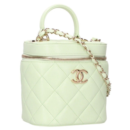 Chanel Trendy CC Vanity Quilted Lambskin Chain Shoulder Bag