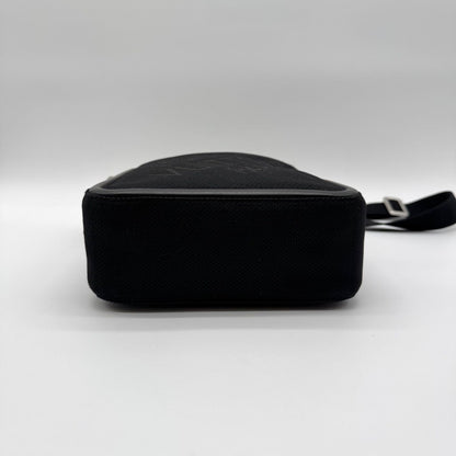 Louis Vuitton Large Shoulder Bag Damier Geant Citadin Black — view 6