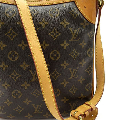 Louis Vuitton Odeon PM Monogram Shoulder Bag Brown — view 2