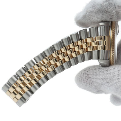 Rolex Datejust Watch 18K Yellow Gold SS White — view 6