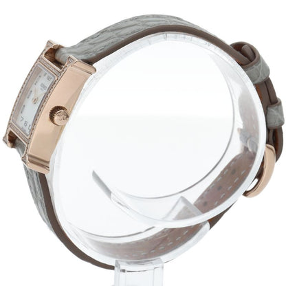 Hermes Watch Mini Diamond Bezel Shell 18K Pink Gold — view 3