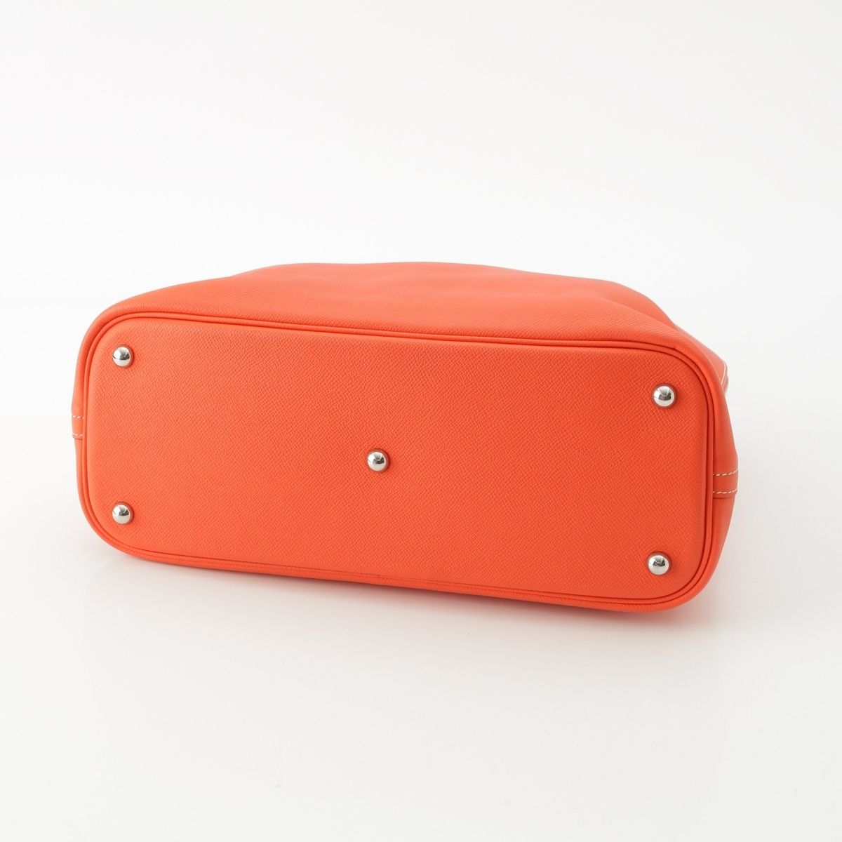 Hermes Bolide Relax 35 Epsom Boston Handbag Orange Poppy — view 5