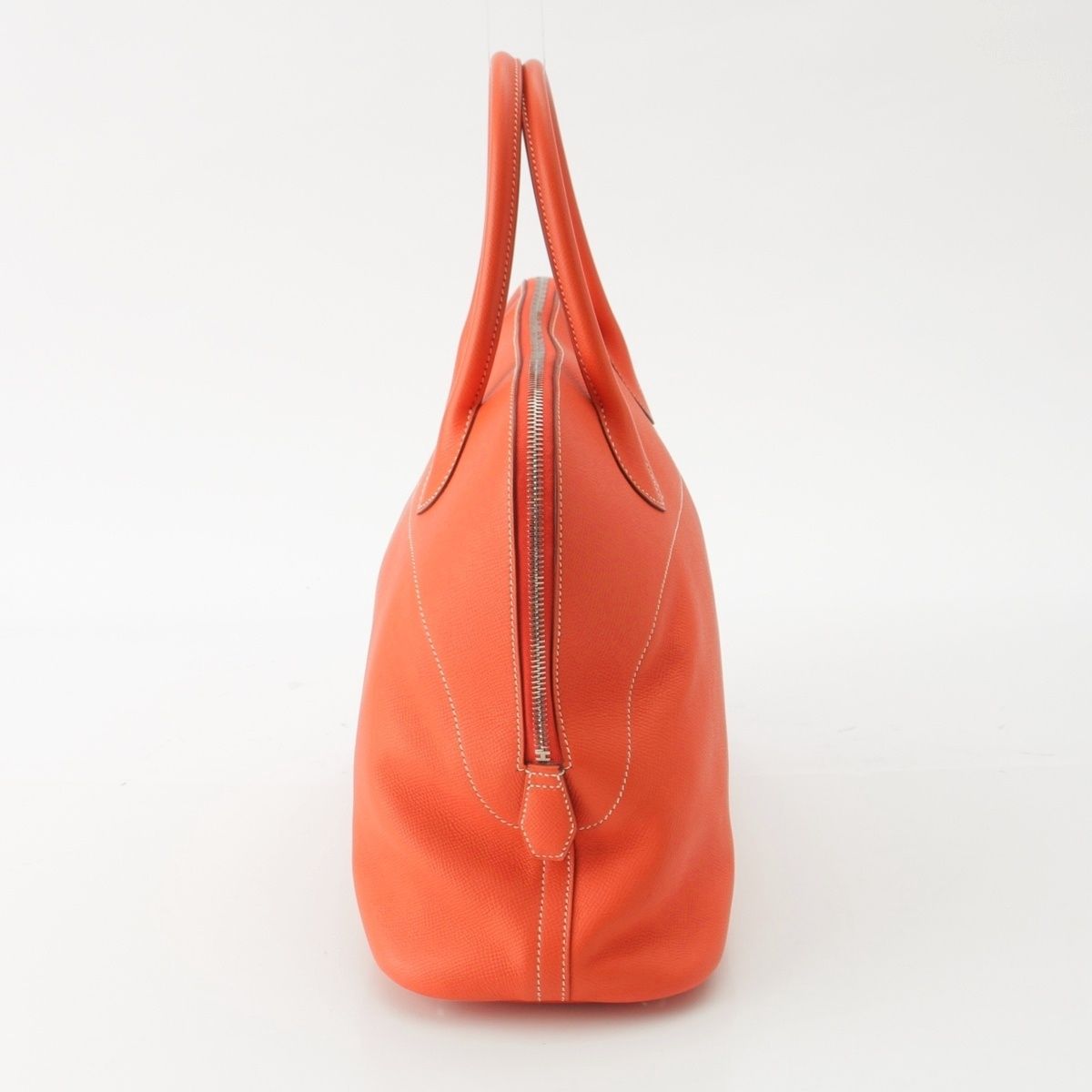Hermes Bolide Relax 35 Epsom Boston Handbag Orange Poppy — view 3