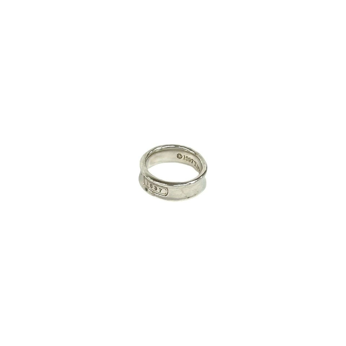 Tiffany & Co Vintage Narrow Ring 925 Sterling Silver — view 5