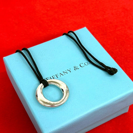 Tiffany & Co Vintage Sevillana Necklace 925 Sterling Silver Pendant