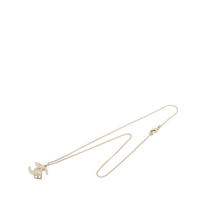 Chanel CC Logo Camellia Pendant Gold Plated — view 5