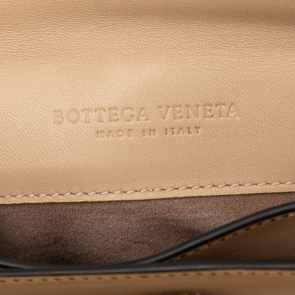 Bottega Veneta Small Piazza 2-Way Shoulder Bag Beige Brown White Leather — view 5