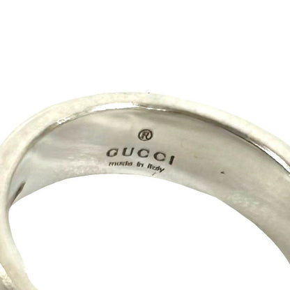 Gucci Interlocking G 925 Sterling Silver Ring — view 3