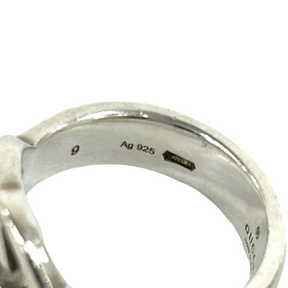Gucci Interlocking G 925 Sterling Silver Ring — view 4