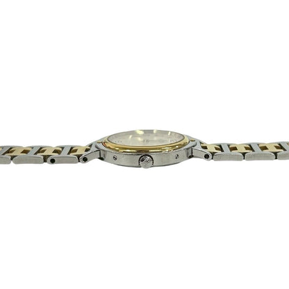 Hermes Vintage Clipper Stainless Steel Quartz Watch Wrist Silver — view 6