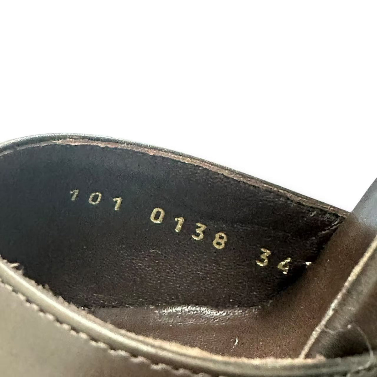 Gucci High Heels Sandals Logo Leather Brown — view 8