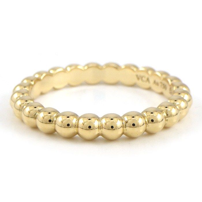 Van Cleef & Arpels Ring Perlee Gold Pearl 18K Yellow — view 2