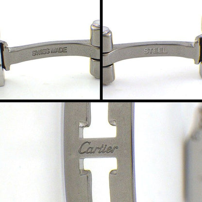 Cartier Watch Panthère Mini Square Silver Dial Roman Index SS Quartz Analog — view 5