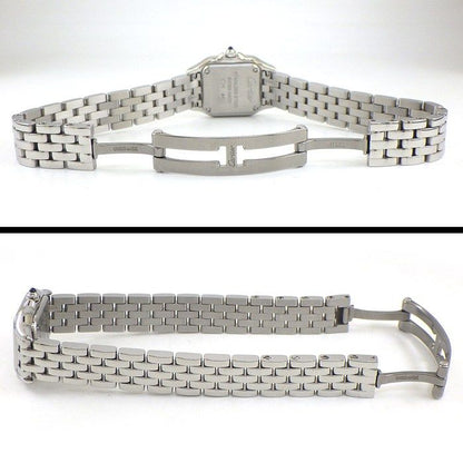 Cartier Watch Panthère Mini Square Silver Dial Roman Index SS Quartz Analog — view 3