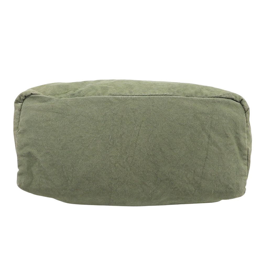 Dolce & Gabbana Canvas Leather 2-Way Handbag Khaki — view 4