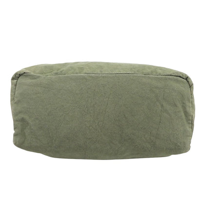Dolce & Gabbana Canvas Leather 2-Way Handbag Khaki — view 4