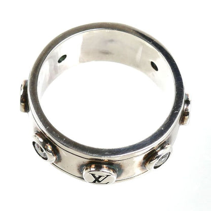 Louis Vuitton 925 Sterling Silver Ring LV Studded — view 4