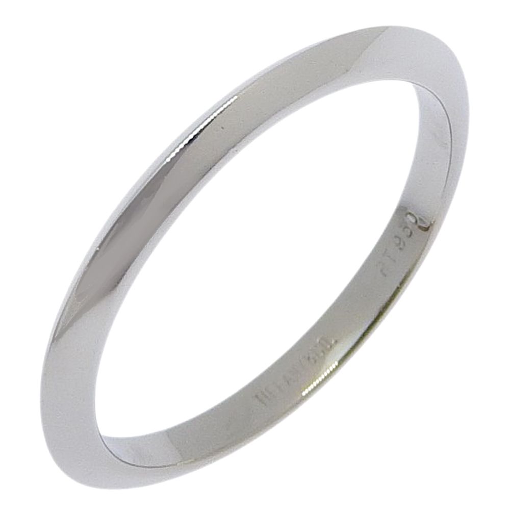 Tiffany & Co Knife Edge Platinum Ring