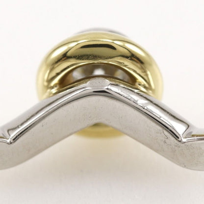 Tiffany & Co Zigzag Platinum Gold Diamond Ring — view 5
