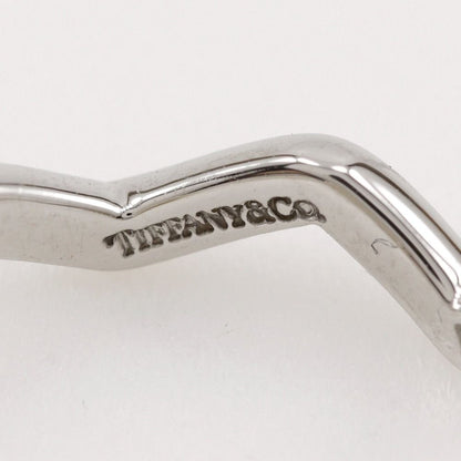Tiffany & Co Zigzag Platinum Gold Diamond Ring — view 7