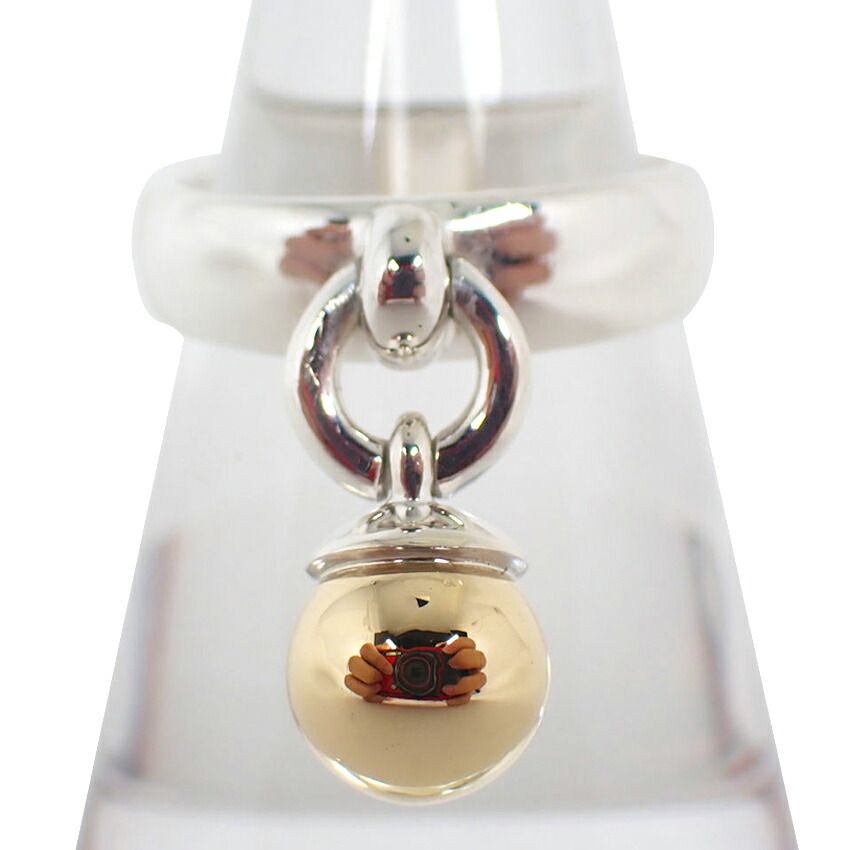 Tiffany & Co 925 750 Door Knock Ball Ring