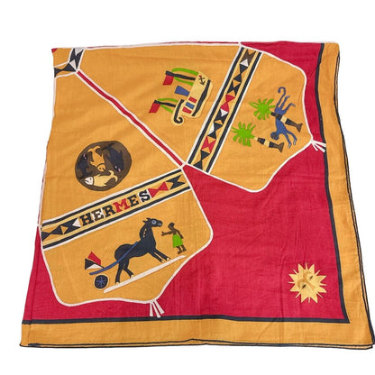 Hermes Vintage Large Scarf Carre — view 2