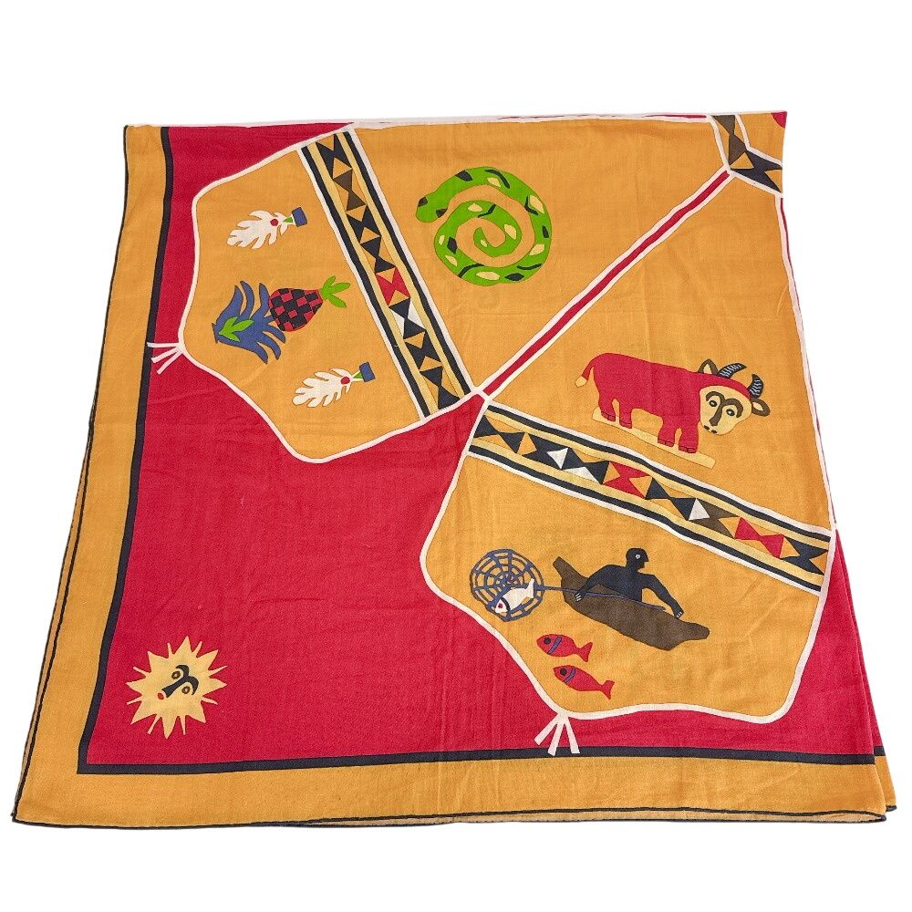 Hermes Vintage Large Scarf Carre — view 5