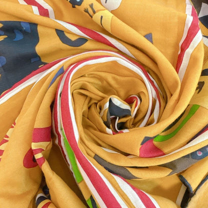 Hermes Vintage Large Scarf Carre