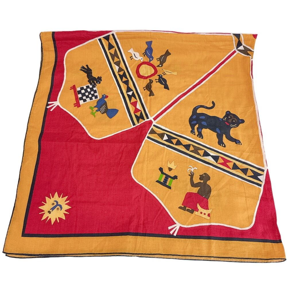 Hermes Vintage Large Scarf Carre — view 3