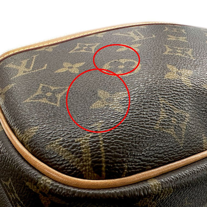 Louis Vuitton Monogram Shoulder Bag Reporter PM Brown — view 8