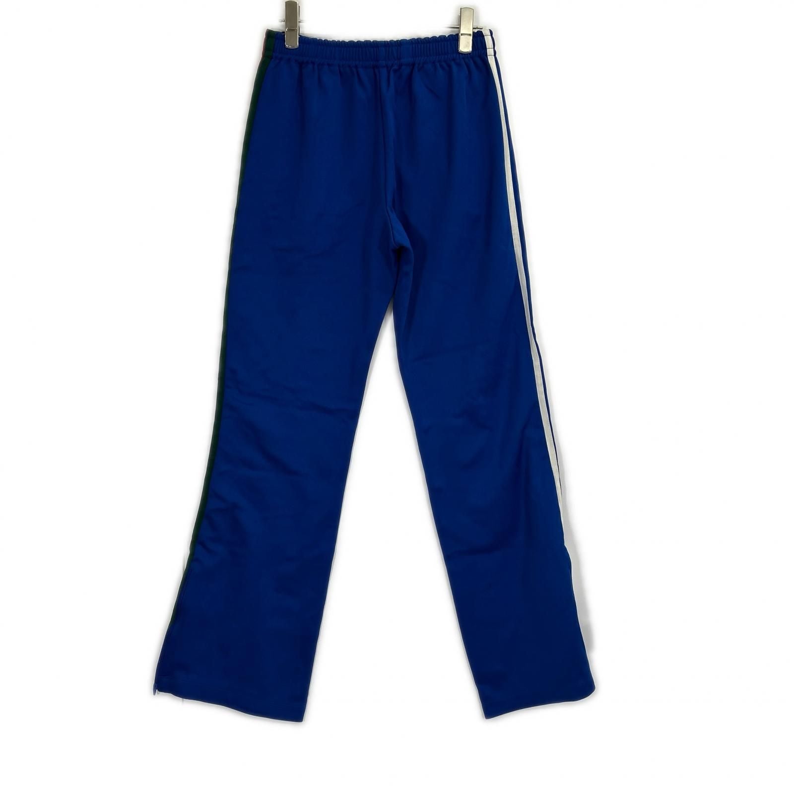 Gucci Adidas Blue Side Line Flare Track Pants — view 2