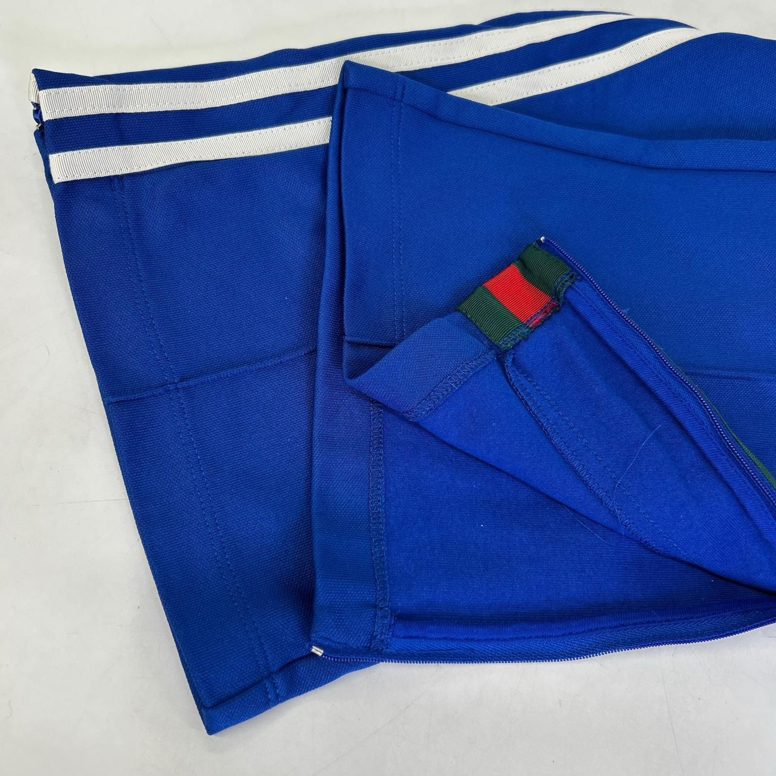 Gucci Adidas Blue Side Line Flare Track Pants — view 5