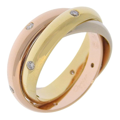 Cartier Trinity Constellation Gold Diamond Ring