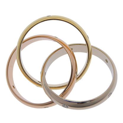 Cartier Trinity Constellation Gold Diamond Ring — view 4