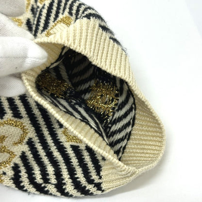 Gucci Dress Lame GG Pattern Wool White — view 5