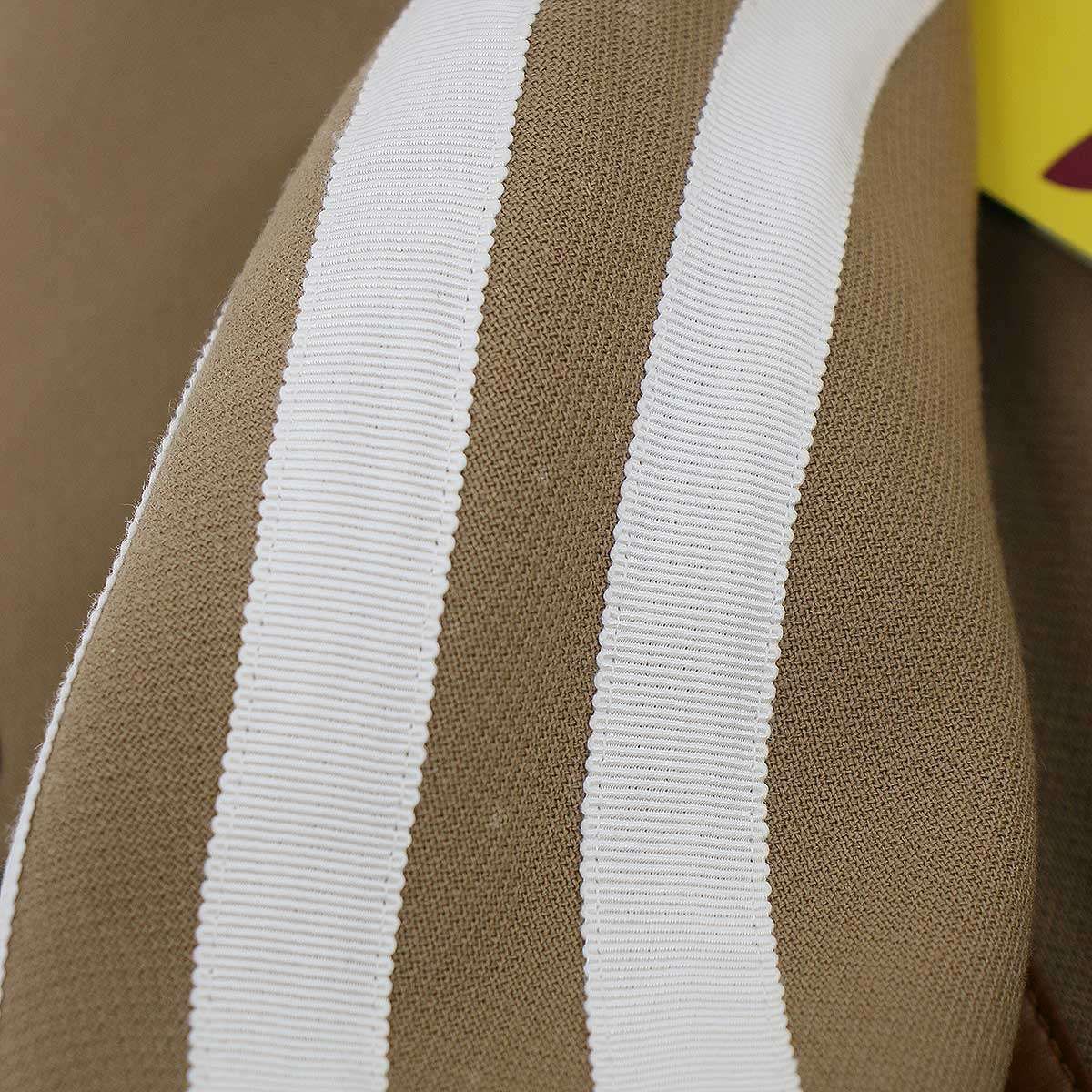 Gucci Adidas Wool Shearling 3 Stripes Logo Embroidered Cape Coat Camel Brown 44 — view 8